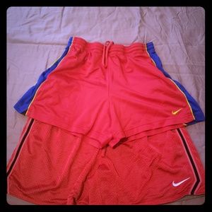 2 pairs of Nike shorts